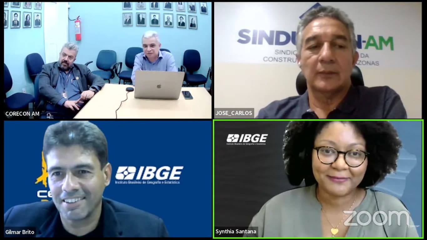 Sinduscon e Corecon debatem com o IBGE a Pesquisa Anual da Indústria da Construção – PAIC